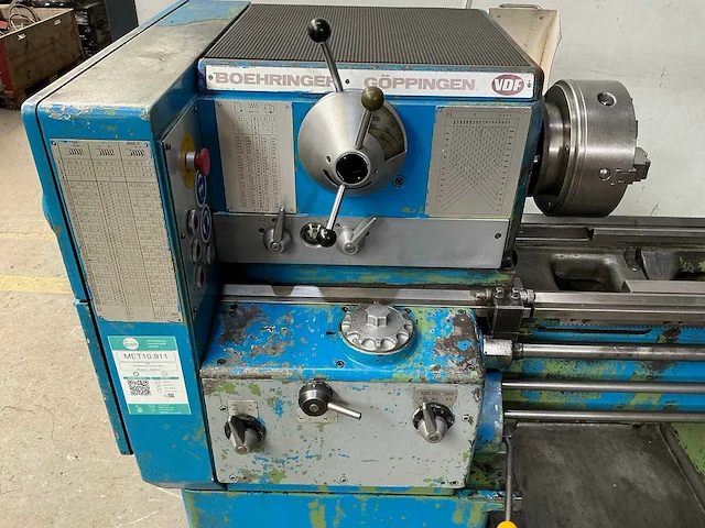 Vdf boehringer - 48 dk, 480x1500mm - horizontale draaibank - afbeelding 3 van  17
