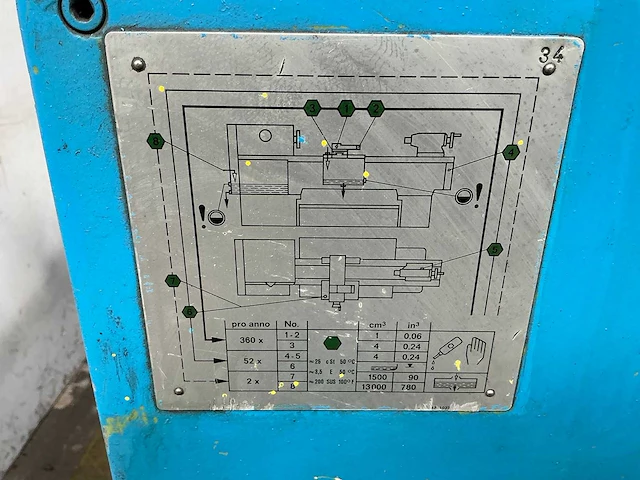Vdf boehringer - 48 dk, 480x1500mm - horizontale draaibank - afbeelding 7 van  17