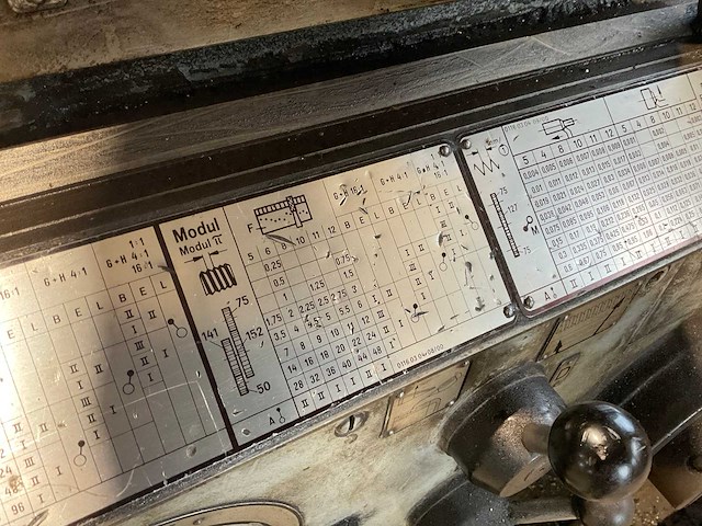 Vdl 21r0 universele draaibank - afbeelding 4 van  14