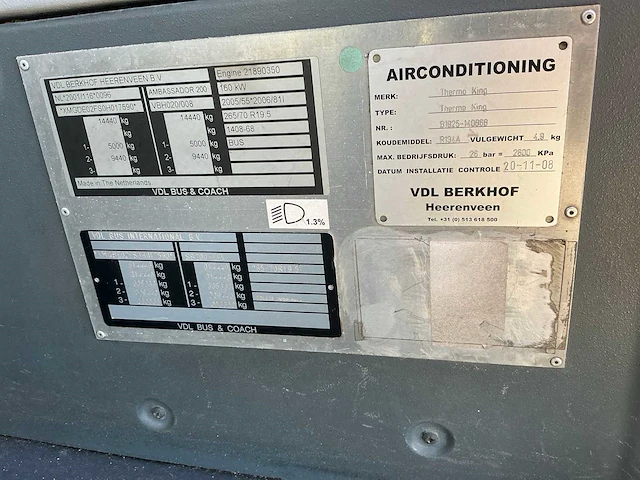 Vdl berkhof stadsbus touringcar - afbeelding 13 van  20