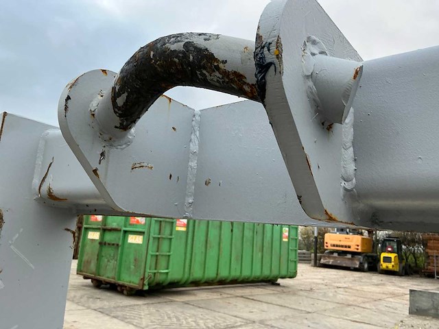 Vdl haakarm flatrack / plateaucontainer - afbeelding 2 van  10