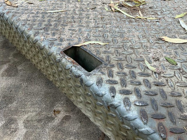 Vdl haakarm flatrack / plateaucontainer - afbeelding 8 van  10