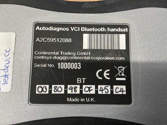 Vdo automotive vci diagnostische apparaat - afbeelding 4 van  14