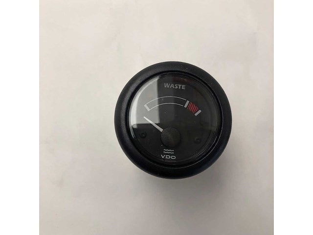 Vdo ocean line waste water guage black 12v - n02230626 - afbeelding 3 van  6