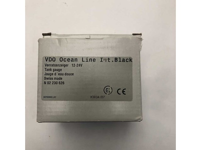Vdo ocean line waste water guage black 12v - n02230626 - afbeelding 5 van  5