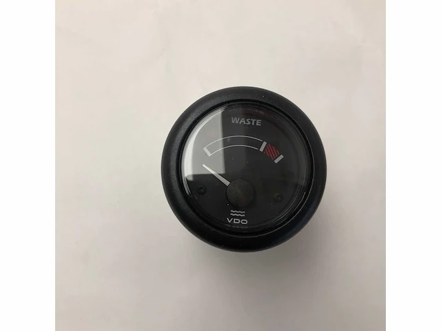 Vdo ocean line waste water guage black 12v - n02230626 - afbeelding 3 van  6
