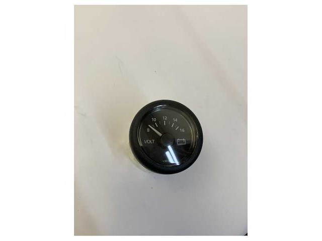 Vdo veratron viewline voltage indicator 8-16v 52mm white - a2c59512545 - afbeelding 6 van  6