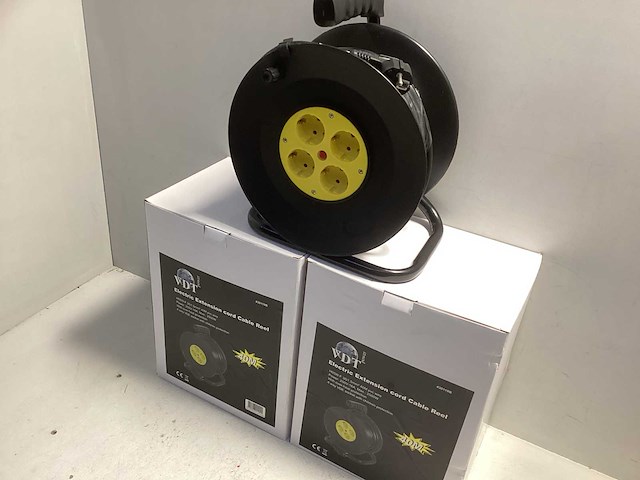 Vdt - 40 meter - kabelhaspel 40 meter (2x) - afbeelding 1 van  7