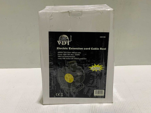 Vdt - 40 meter - kabelhaspel 40 meter (3x) - afbeelding 4 van  7