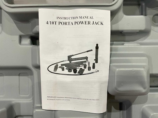 Vdt - porta power - hydraulische krik 10 t - afbeelding 3 van  11
