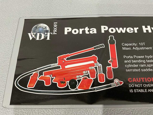 Vdt - porta power - hydraulische krik 10 t - afbeelding 11 van  11