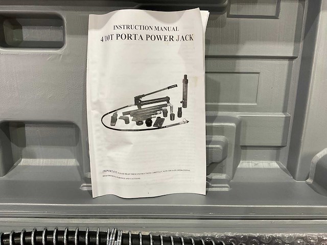 Vdt - porta power - hydraulische krik 4 t - afbeelding 2 van  6