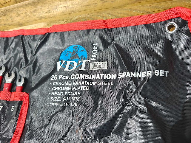 Vdt - steek- en ringsleutelset - afbeelding 3 van  4