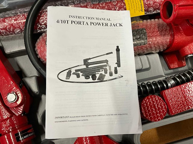 Vdt 4ton hydraulische persset - afbeelding 3 van  3