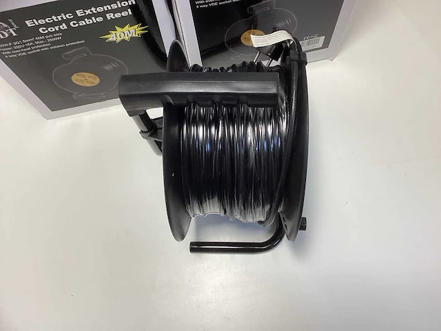 Vdt snoer- kabelhaspel - 40 meter - 230v (3x) - afbeelding 9 van  10