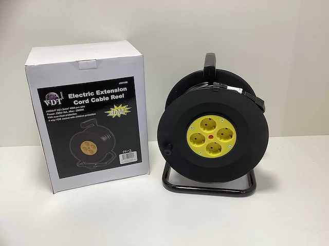 Vdt snoer- kabelhaspel - 40 meter - 230v - afbeelding 8 van  8