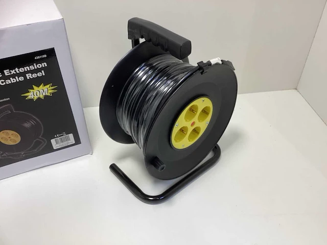 Vdt snoer- kabelhaspel - 40 meter - 230v - afbeelding 5 van  8