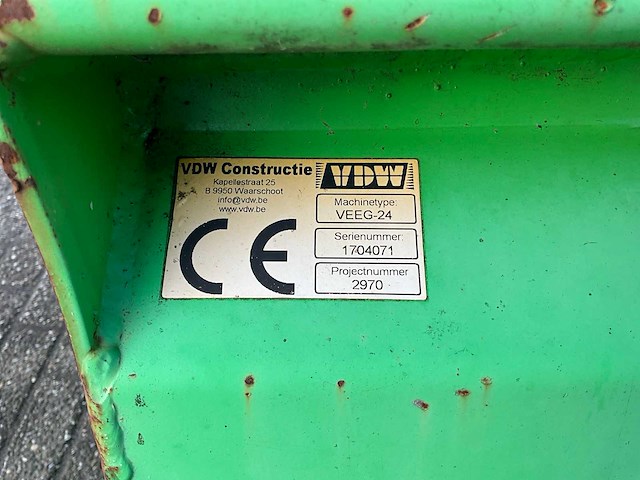 Vdw veeg-24 veegmachine - afbeelding 6 van  9