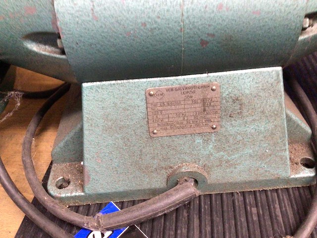 Veb es 160 bankslijpmachine - afbeelding 2 van  2