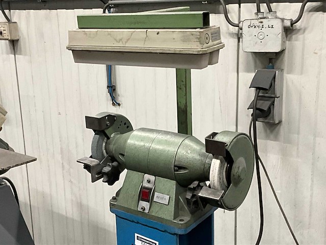 Veb galvanotechnik es160 dubbelsteens slijpmachine - afbeelding 3 van  9