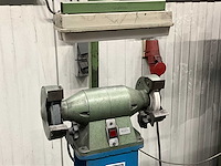 Veb galvanotechnik es160 dubbelsteens slijpmachine - afbeelding 4 van  9