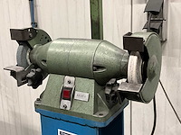 Veb galvanotechnik es160 dubbelsteens slijpmachine - afbeelding 5 van  9