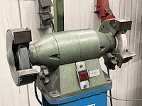 Veb galvanotechnik es160 dubbelsteens slijpmachine - afbeelding 6 van  9