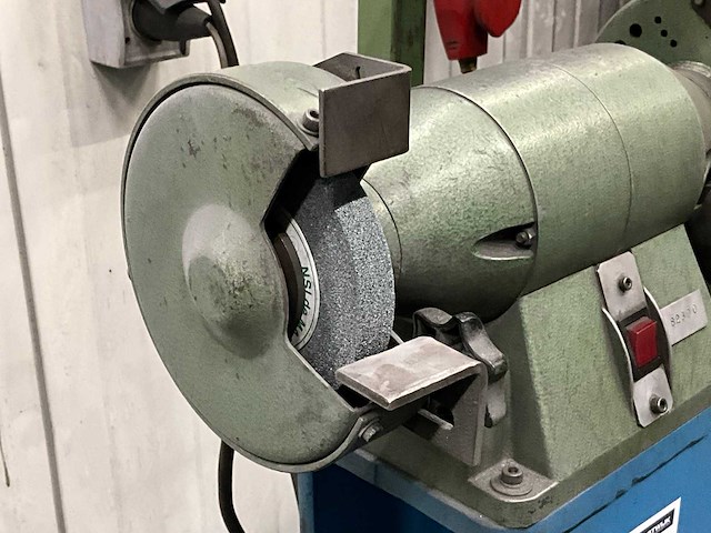 Veb galvanotechnik es160 dubbelsteens slijpmachine - afbeelding 7 van  9