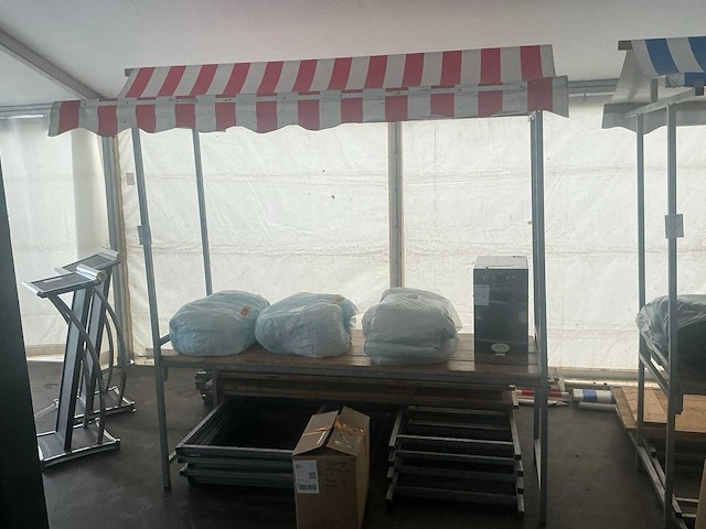 Veba partykraam demontabel (5x) - afbeelding 2 van  4