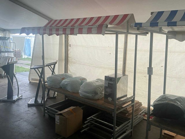 Veba partykraam demontabel (5x) - afbeelding 4 van  4