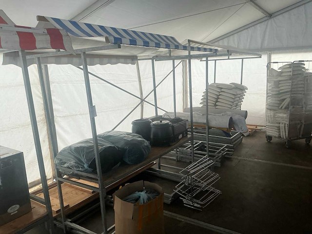 Veba partykraam demontabel (5x) - afbeelding 1 van  4