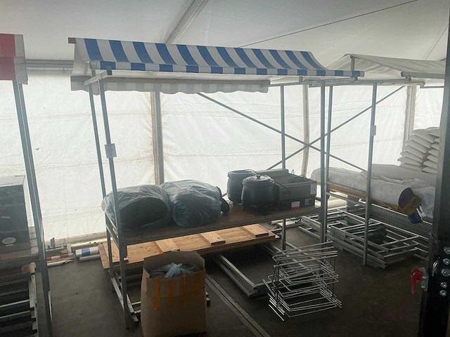 Veba partykraam demontabel (5x) - afbeelding 2 van  4