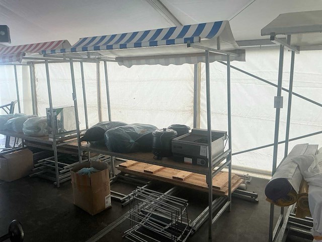 Veba partykraam demontabel (5x) - afbeelding 3 van  4