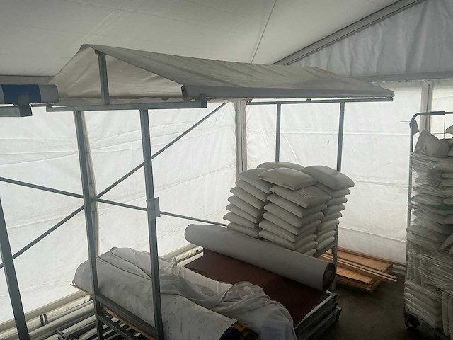 Veba partykraam demontabel (5x) - afbeelding 2 van  4