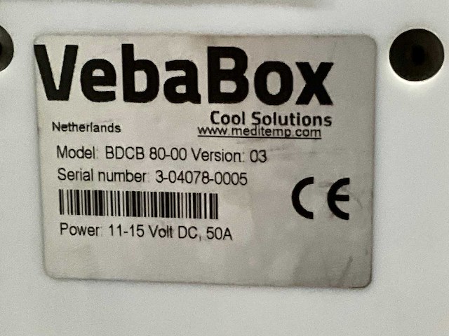 Vebabox bdcb 80-00 version 03 koelbox - afbeelding 7 van  7