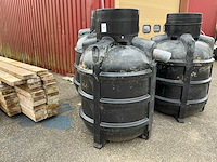 Veco-clear sn1000 horizontale opslagtank - afbeelding 1 van  4