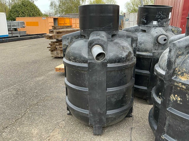 Veco-clear sn1000 horizontale opslagtank - afbeelding 2 van  4