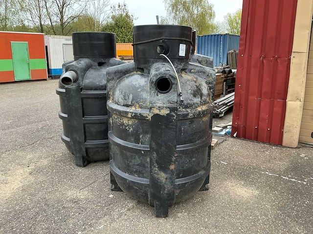 Veco-clear sn1000 horizontale opslagtank - afbeelding 1 van  4