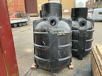 Veco-clear sn1000 horizontale opslagtank - afbeelding 2 van  4