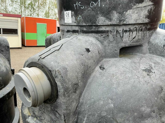 Veco-clear sn1000 horizontale opslagtank - afbeelding 4 van  4