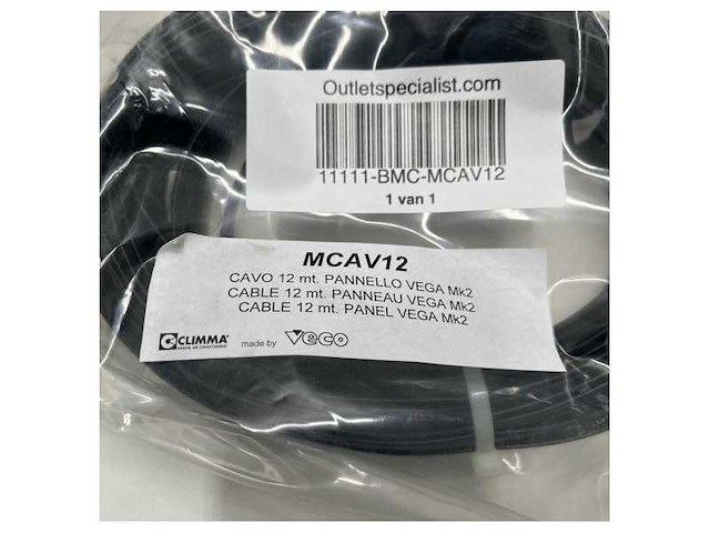 Veco mcav12 mk2 airco control panel connection cable - afbeelding 2 van  3