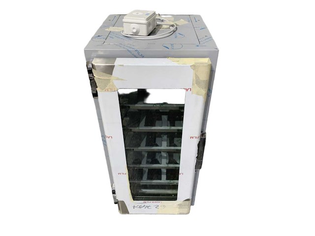 Veco stainless steel build-in 15-bottle wine cellar g62745 12v - afbeelding 1 van  8