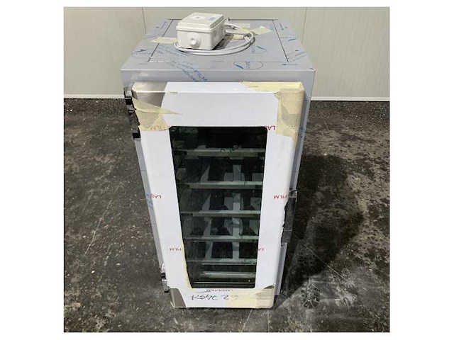 Veco stainless steel build-in 15-bottle wine cellar g62745 12v - afbeelding 2 van  8