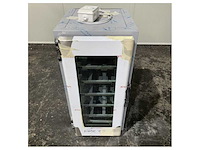 Veco stainless steel build-in 15-bottle wine cellar g62745 12v - afbeelding 4 van  8