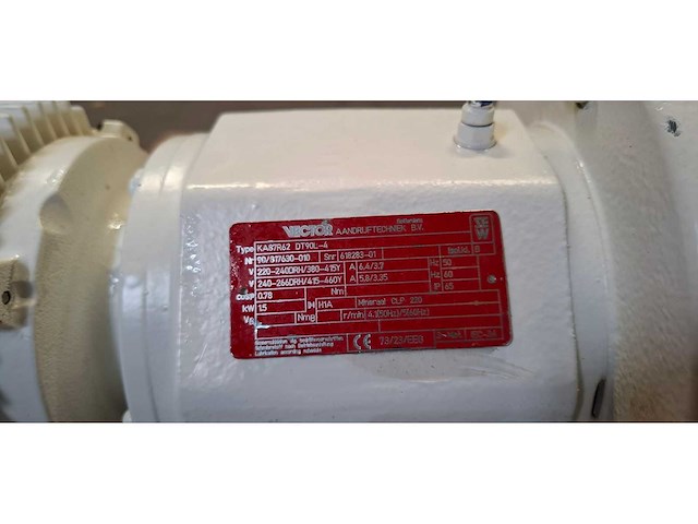 Vector - ka87r62 dt90l-4 - haakse kegelwielreductor - afbeelding 4 van  5