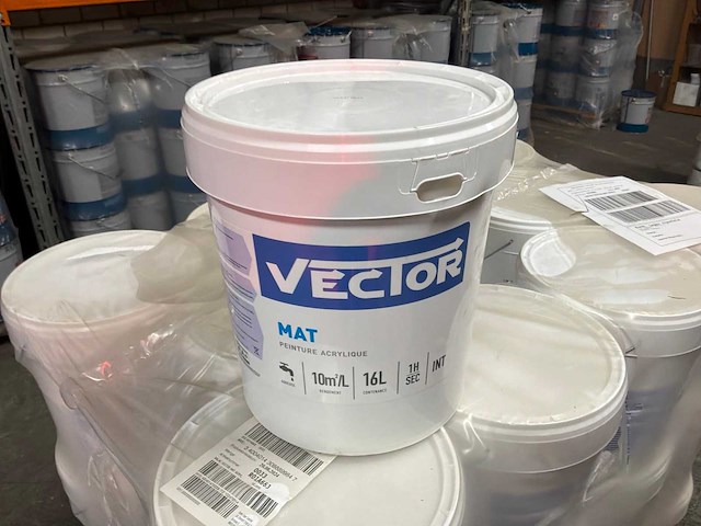 Vector mat 16l binnenmuurverf (33x) - afbeelding 1 van  3