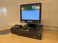 Vectron pos touch 15 touchscreen kassasysteem met kassalade en bonnenprinter - afbeelding 1 van  5