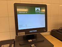 Vectron pos touch 15 touchscreen kassasysteem met kassalade en bonnenprinter - afbeelding 2 van  5