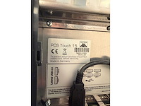 Vectron pos touch 15 touchscreen kassasysteem met kassalade en bonnenprinter - afbeelding 5 van  5