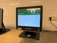 Vectron pos touch 15 touchscreen kassasysteem - afbeelding 1 van  3
